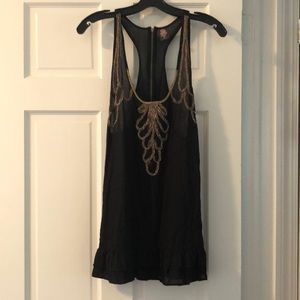Free People beaded tunic dress
